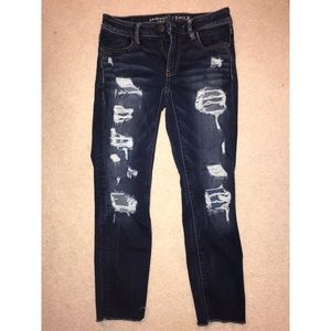 American Eagle cropped Jeggings